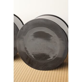 渡辺喜三郎 曲木/まげわっぱ 火鉢/瓶掛 2個1組　Q323 