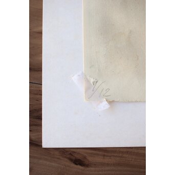 織田一磨 風景 リトグラフ額装　Z389 