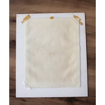 織田一磨 風景 リトグラフ額装　Z389 