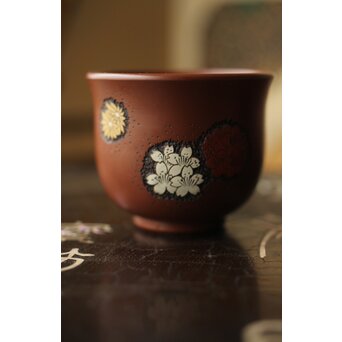 森下宗則 常滑焼 茶器一式　P387 