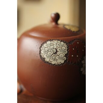 森下宗則 常滑焼 茶器一式　P387 