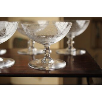 Baccarat バカラ ローハン シャンパンクープ 5客　Y040 