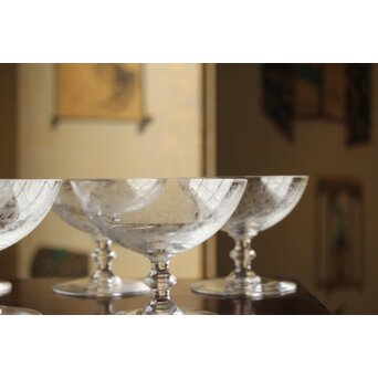 Baccarat バカラ ローハン シャンパンクープ 5客　Y040 