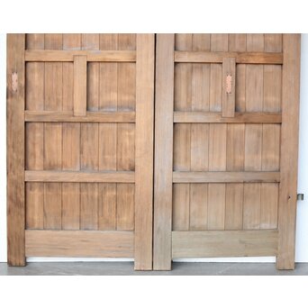 観音開 門扉一対　W088 