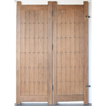 観音開 門扉一対　W088 B　表