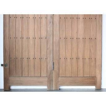 観音開 門扉一対　W088 