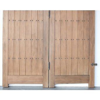 観音開 門扉一対　W088 