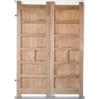 観音開 門扉一対　W088 B　ウラ