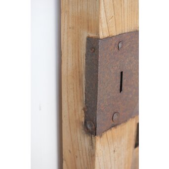 欅一枚板蔵戸　W089YD 