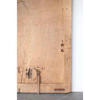 欅一枚板蔵戸　W089YD 