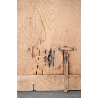 欅一枚板蔵戸　W089YD 