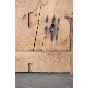 欅一枚板蔵戸　W089YD 