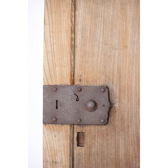 欅一枚板蔵戸　W089YD 