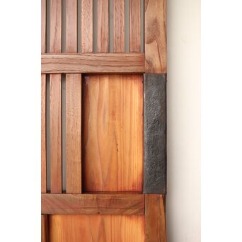 細身格子蔵戸　W090 