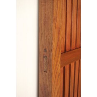 細身格子蔵戸　W090 