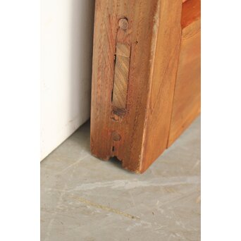 細身格子蔵戸　W090 