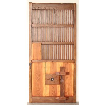 細身格子蔵戸　W090 ここから背面