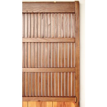 細身格子蔵戸　W090 