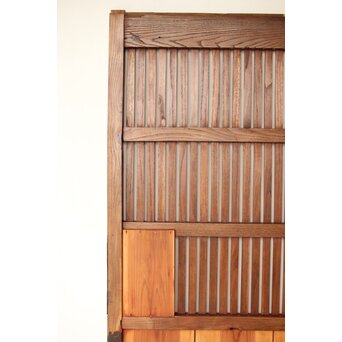 細身格子蔵戸　W090 