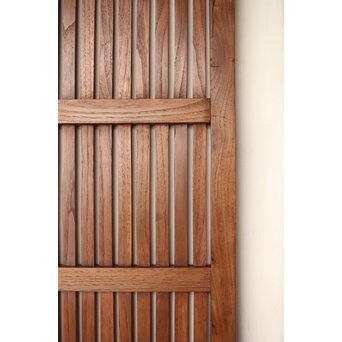 細身格子蔵戸　W090 