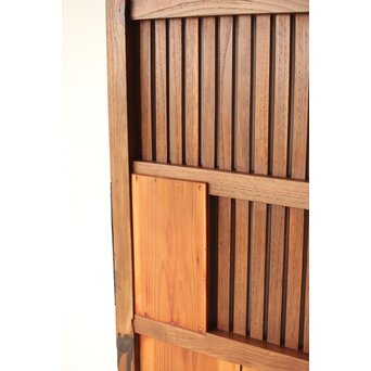 細身格子蔵戸　W090 