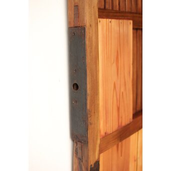 細身格子蔵戸　W090 