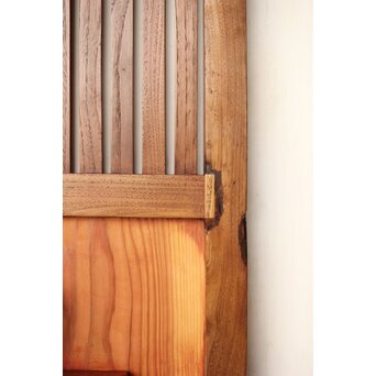 細身格子蔵戸　W090 