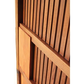 細身格子蔵戸　W090 