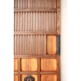 細身格子蔵戸　W090 