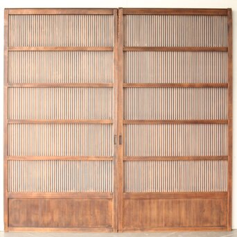 時代格子戸 4枚1組　L1074 CD　ウラ