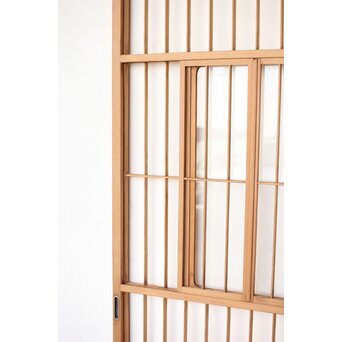 屋久杉 猫間障子戸 4枚1組　F246Y 