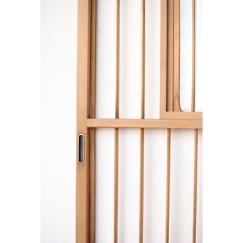 屋久杉 猫間障子戸 4枚1組　F246Y 