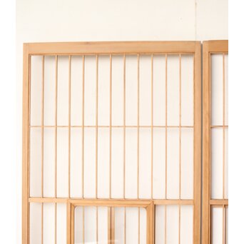 屋久杉 猫間障子戸 4枚1組　F246Y 