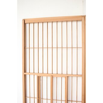 屋久杉 猫間障子戸 4枚1組　F246Y 