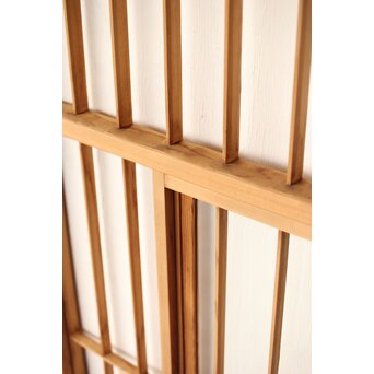 屋久杉 猫間障子戸 4枚1組　F246Y 