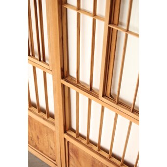 屋久杉 猫間障子戸 4枚1組　F246Y 