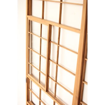 屋久杉 雪見障子戸 4枚1組　F247 