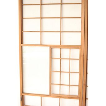 屋久杉 雪見障子戸 4枚1組　F247 