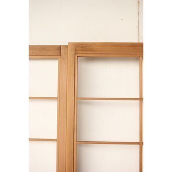 屋久杉 雪見障子戸 4枚1組　F247 