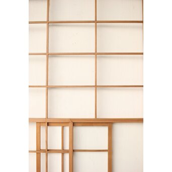 屋久杉 雪見障子戸 4枚1組　F247 