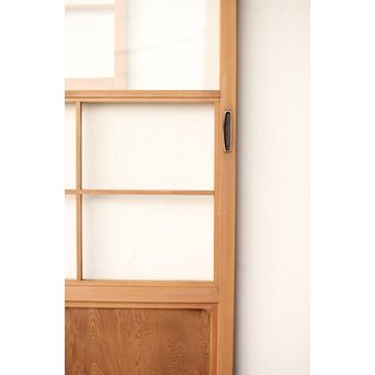 屋久杉 雪見障子戸 4枚1組　F247 