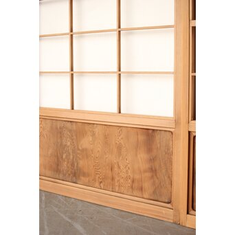 屋久杉 雪見障子戸 4枚1組　F247 