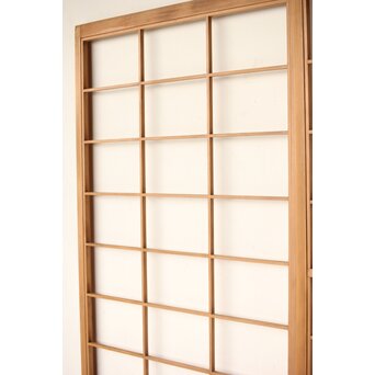 屋久杉 雪見障子戸 4枚1組　F247 