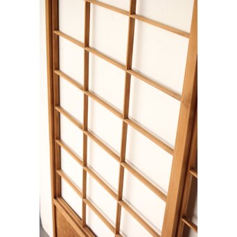 屋久杉 雪見障子戸 4枚1組　F247 