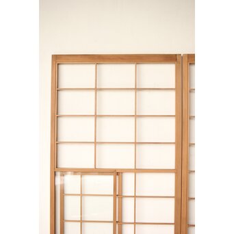 屋久杉 雪見障子戸 4枚1組　F247 