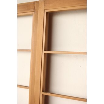 屋久杉 雪見障子戸 4枚1組　F247 