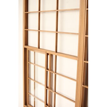 屋久杉 雪見障子戸 4枚1組　F247 