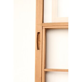 屋久杉 雪見障子戸 4枚1組　F247 