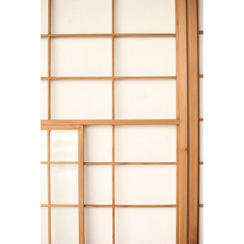 屋久杉 雪見障子戸 4枚1組　F247 