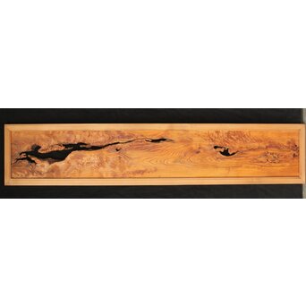 松天然木 自然木欄間　R0276